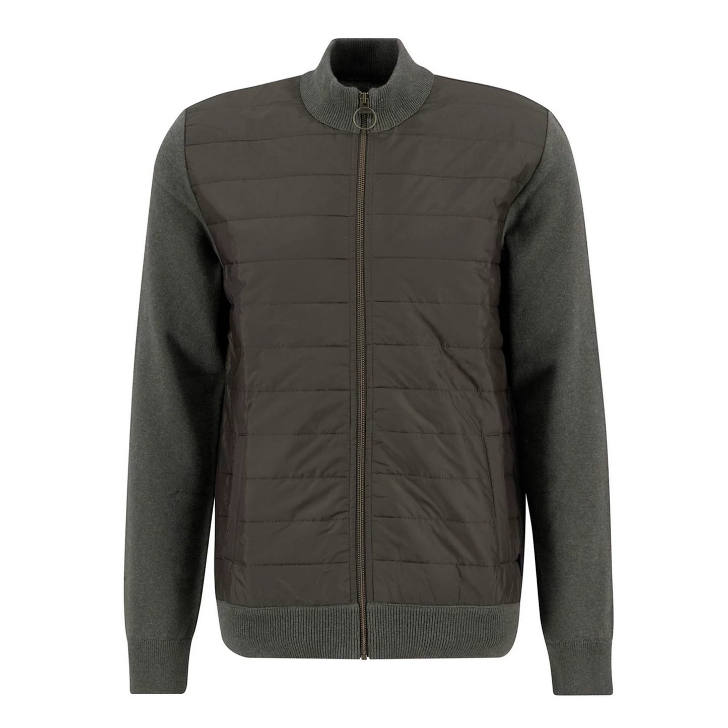 Orvis Barbour® Essential Carn Baffle Zip-Through Knitted Sweater