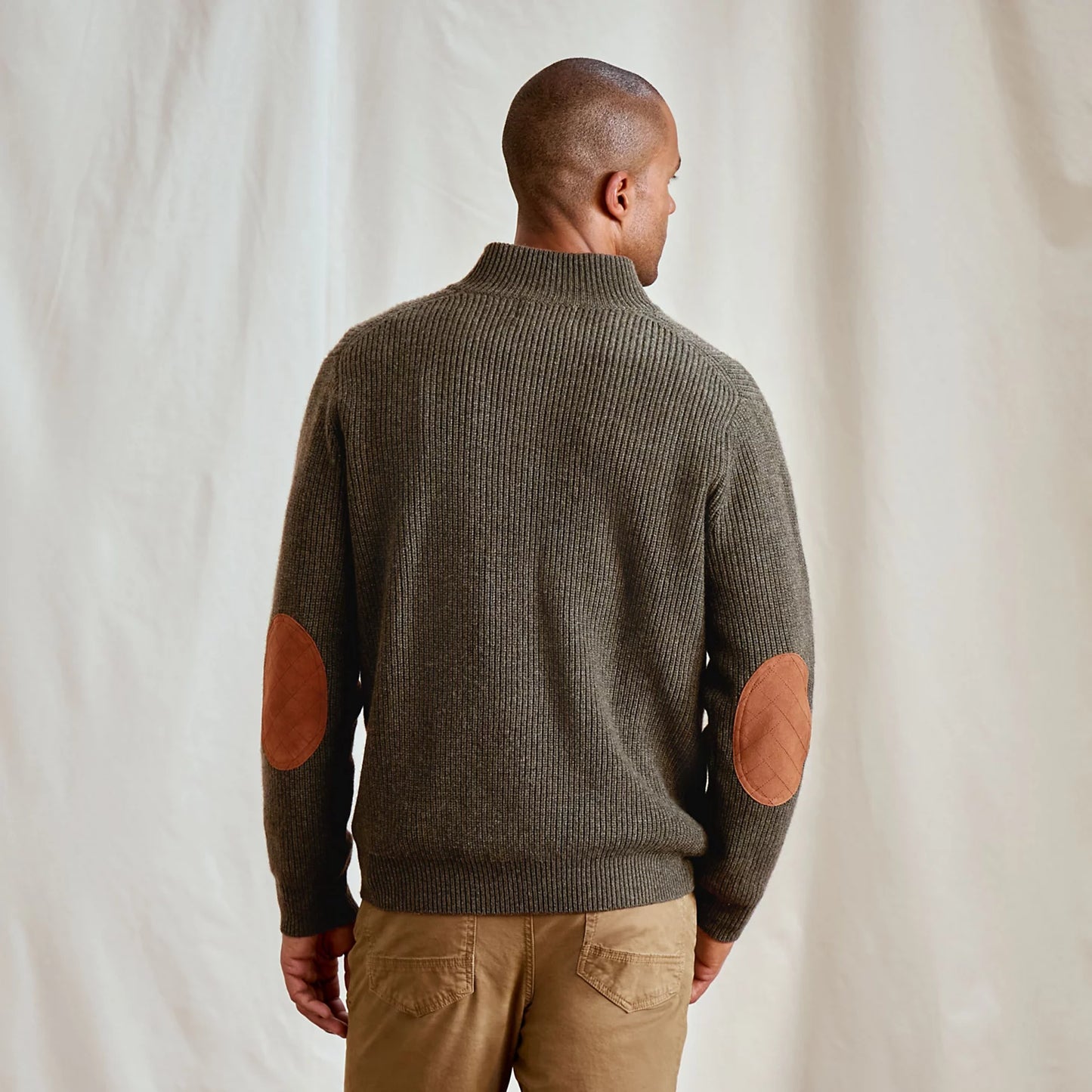 Orvis Quail Creek Button Mockneck Pullover