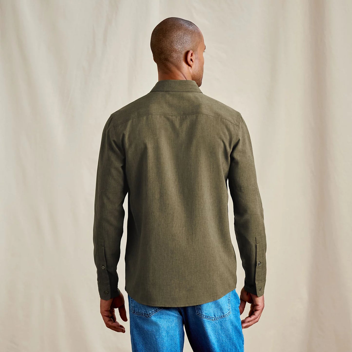 Orvis Men's Tech Chambray Long-Sleeve Work Shirt
