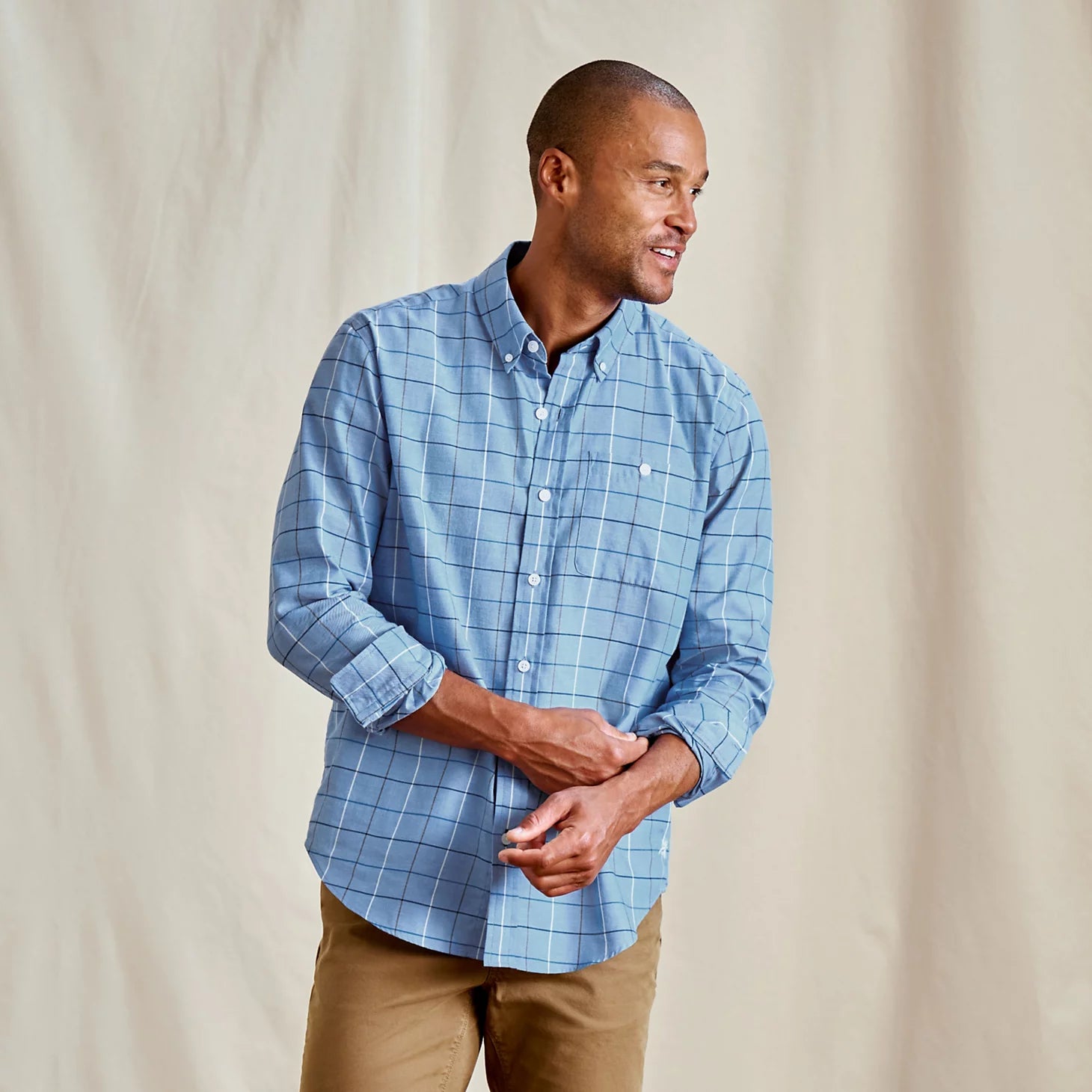 Orvis Country Twill Long-Sleeve Button-Down Shirt