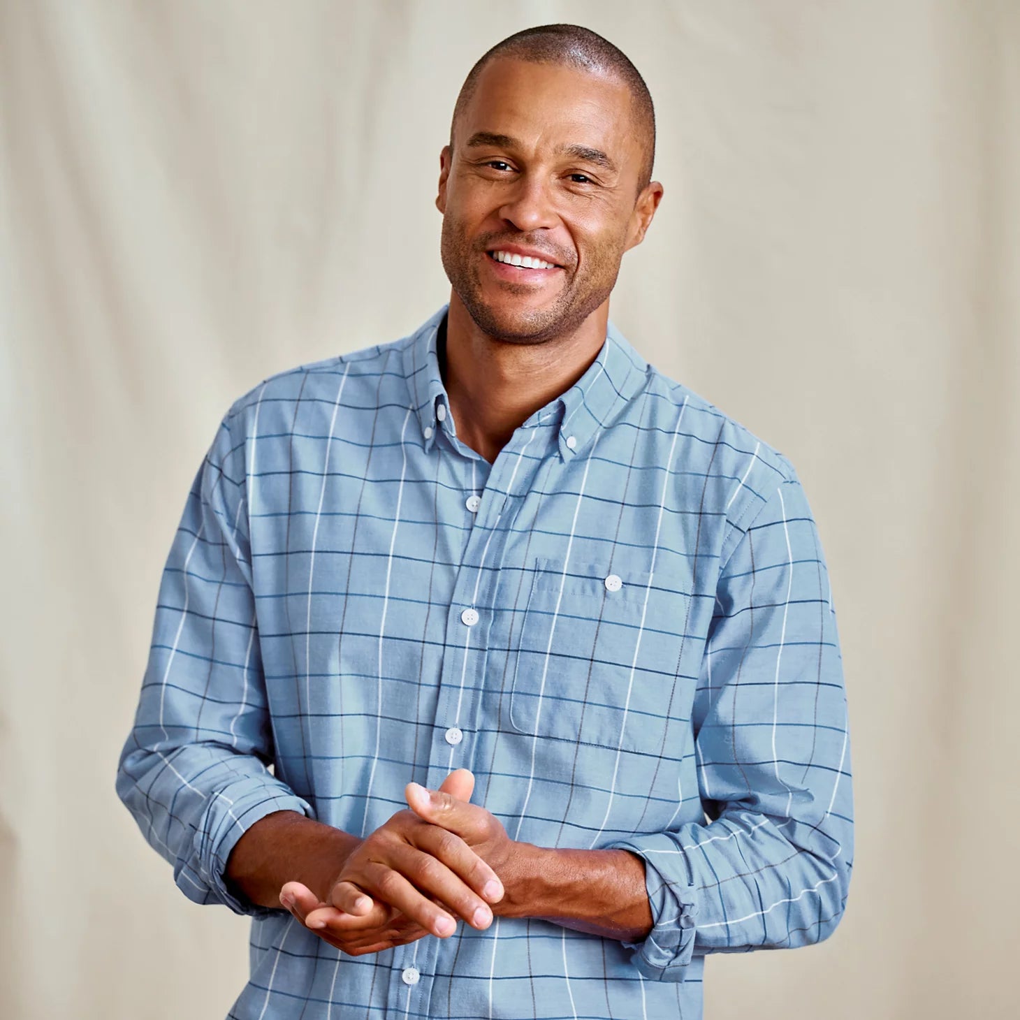 Orvis Country Twill Long-Sleeve Button-Down Shirt