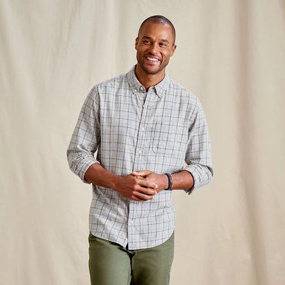 Orvis Men's Sunderland Brushed Twill Long-Sleeve Shirt