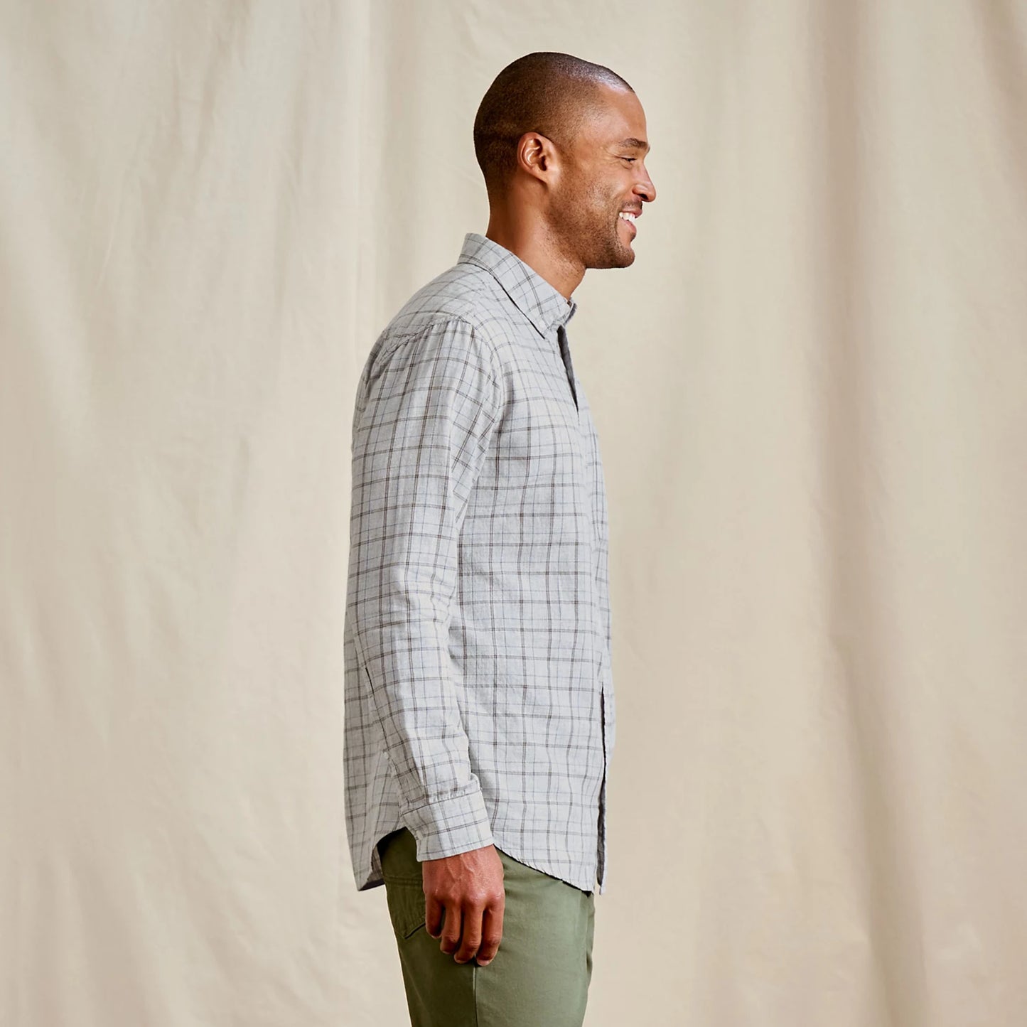 Orvis Men's Sunderland Brushed Twill Long-Sleeve Shirt