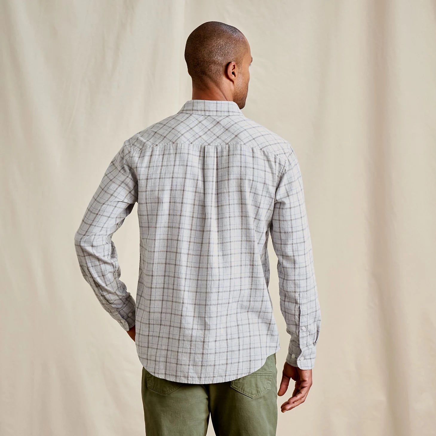 Orvis Men's Sunderland Brushed Twill Long-Sleeve Shirt
