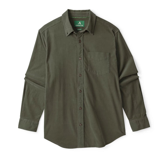 Orvis Men's Lightweight Corduroy Long-Sleeve Shirt
