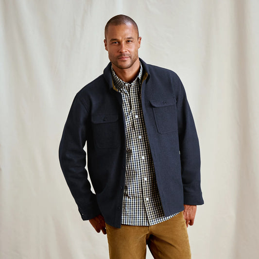 Orvis Lightweight Wool Shirt Jacket