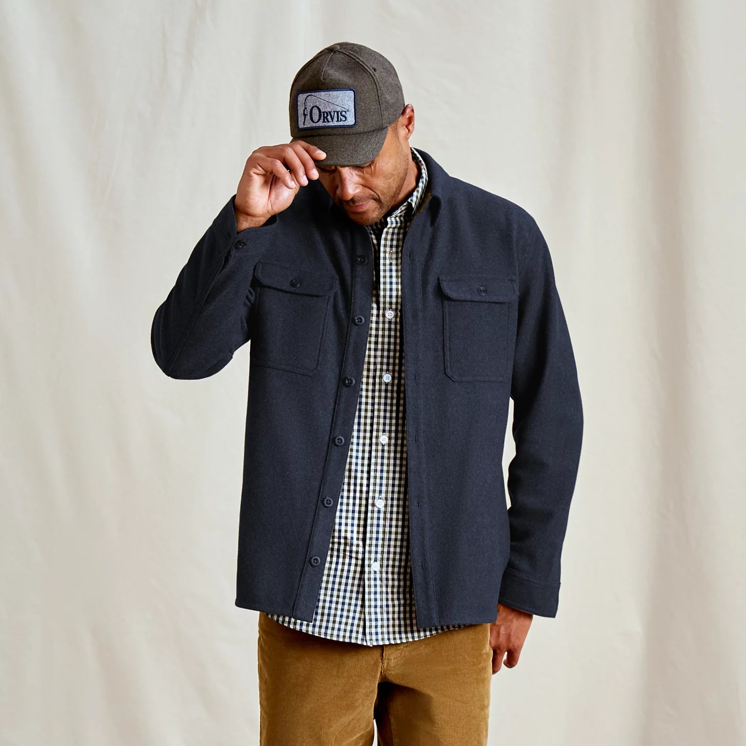 Orvis Lightweight Wool Shirt Jacket