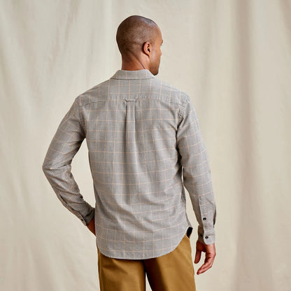 Orvis Spencer Houndstooth Pure Cotton Long-Sleeve Shirt