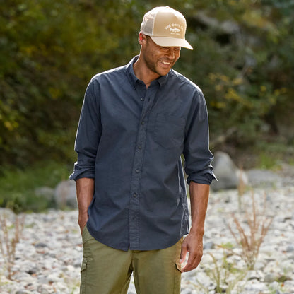 Orvis Garment-Dyed Poplin Long-Sleeve Shirt