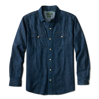 Orvis Denim Long-Sleeve Western Shirt