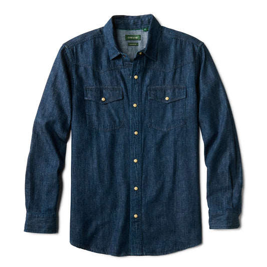 Orvis Denim Long-Sleeve Western Shirt