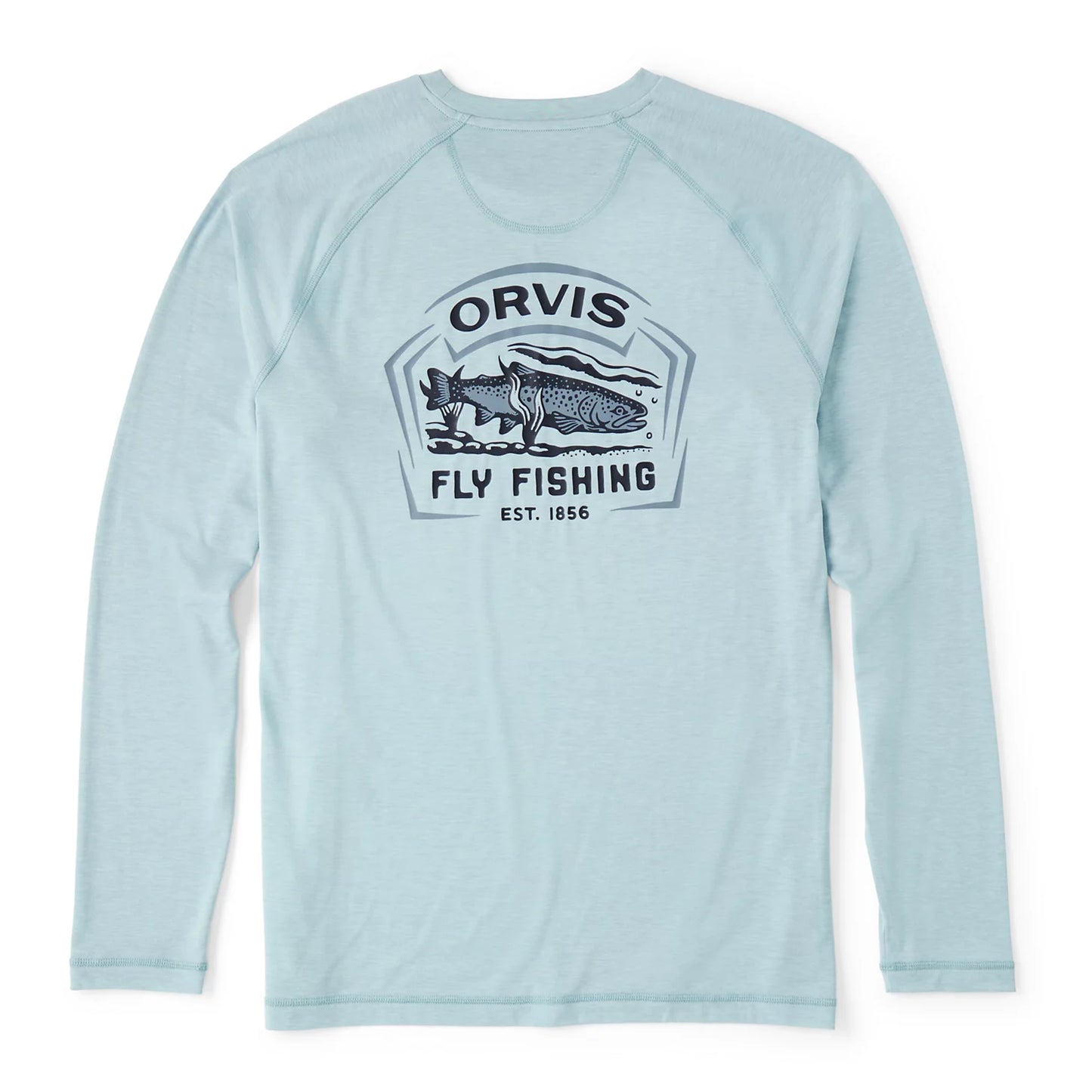 Orvis Men's DriCast™ Long-Sleeve Graphic Crew