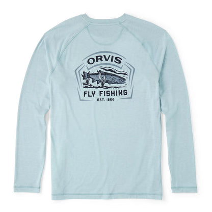Orvis Men's DriCast™ Long-Sleeve Graphic Crew