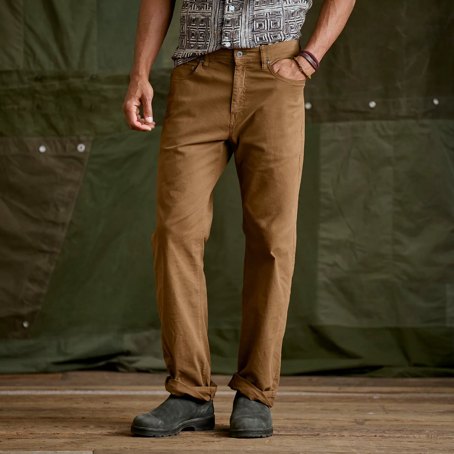 Orvis Men's 1856 Stretch Twill 5-Pocket Pants