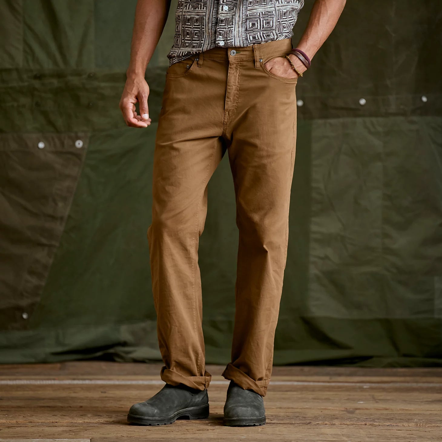 Orvis Men's 1856 Stretch Twill 5-Pocket Pants