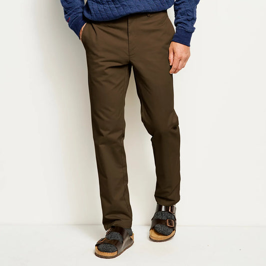 Orvis Ultimate Khakis Trim Fit Plain-Front Pants