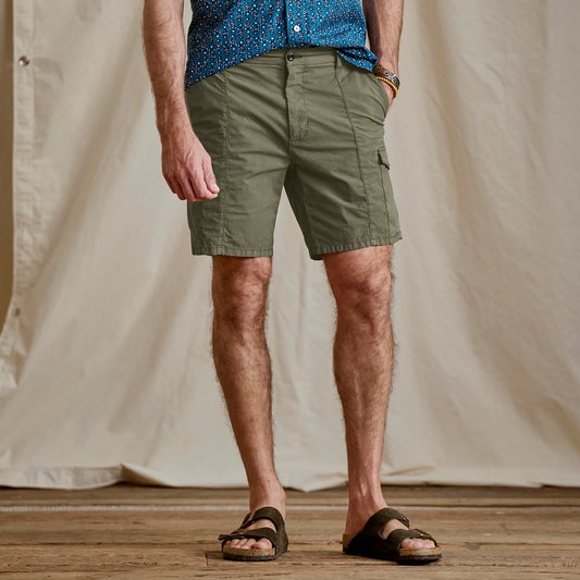 Orvis Men's 1856 Stretch Poplin Cargo Shorts