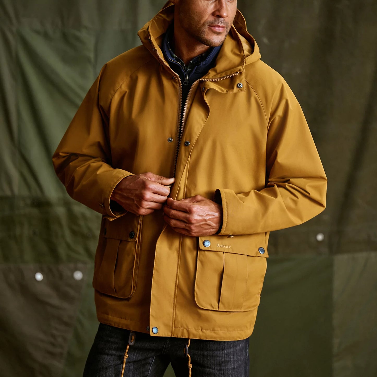 Orvis Barbour® Re-Engineered Wading Spey Showerproof Hooded Jacket