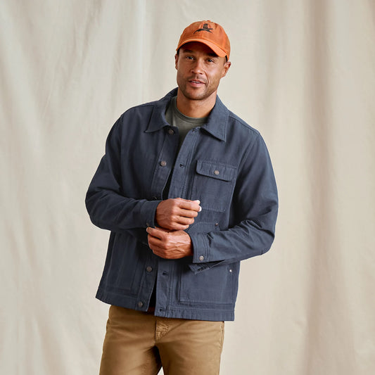 Orvis Garment-Dyed Hemp-Blend Utility Jacket