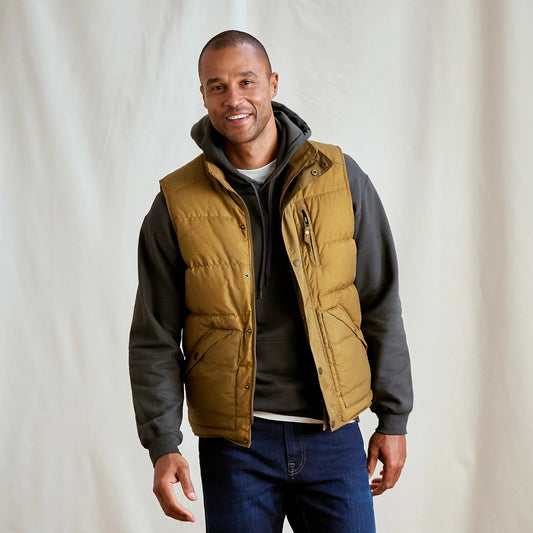Orvis Waxed Down Puffer Vest