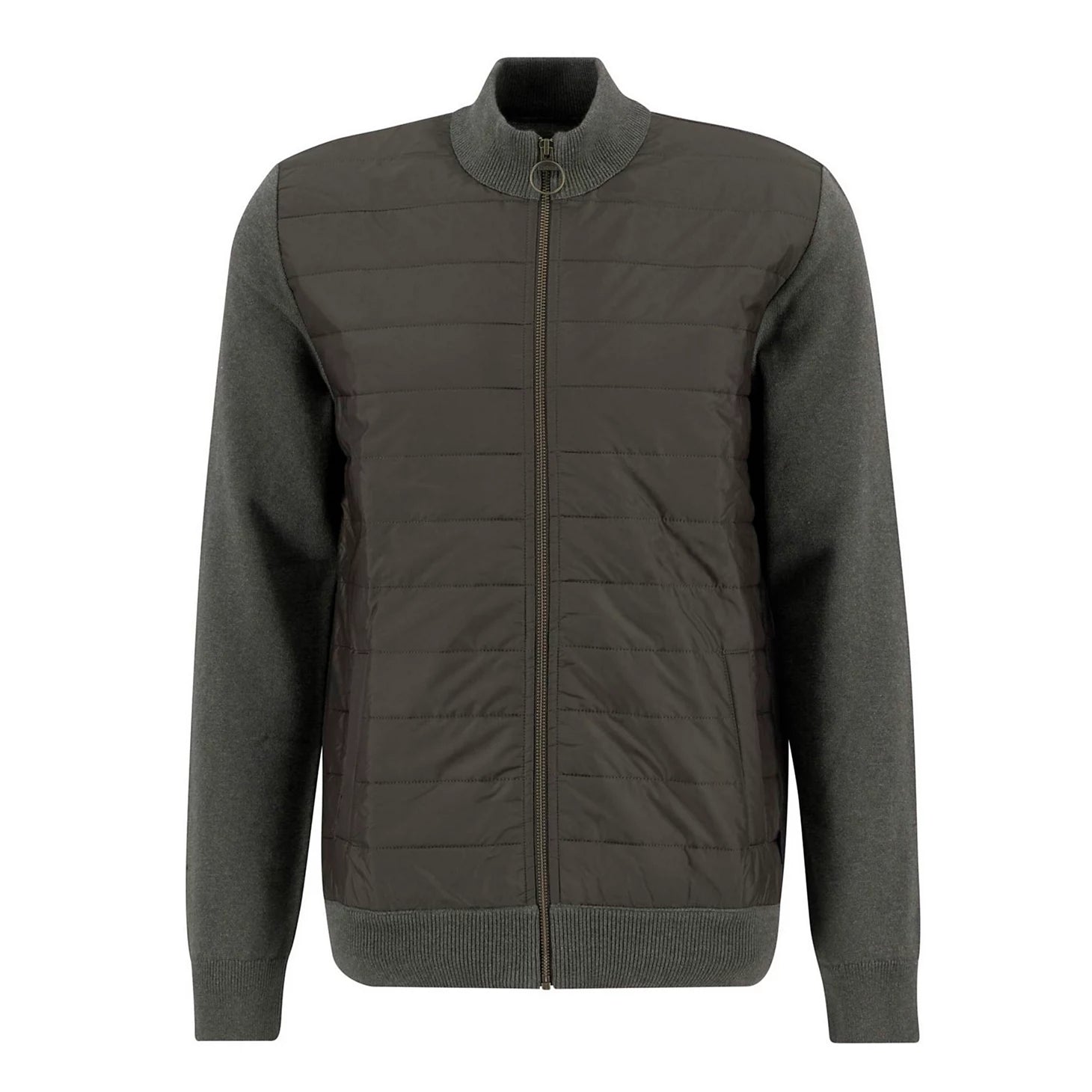 Orvis Barbour® Essential Carn Baffle Zip-Through Knitted Sweater