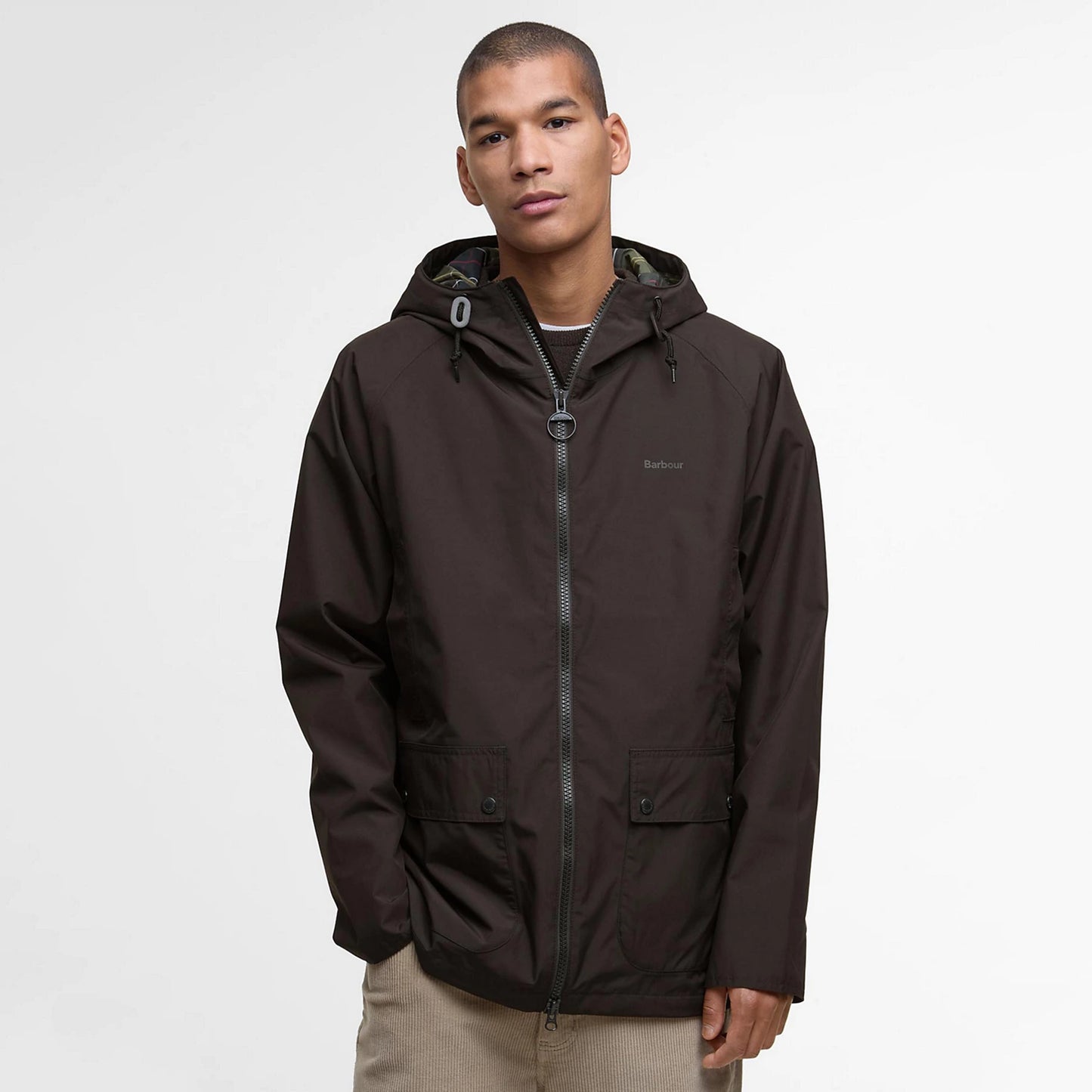 Orvis Barbour® Hooded Domus Waterproof Jacket