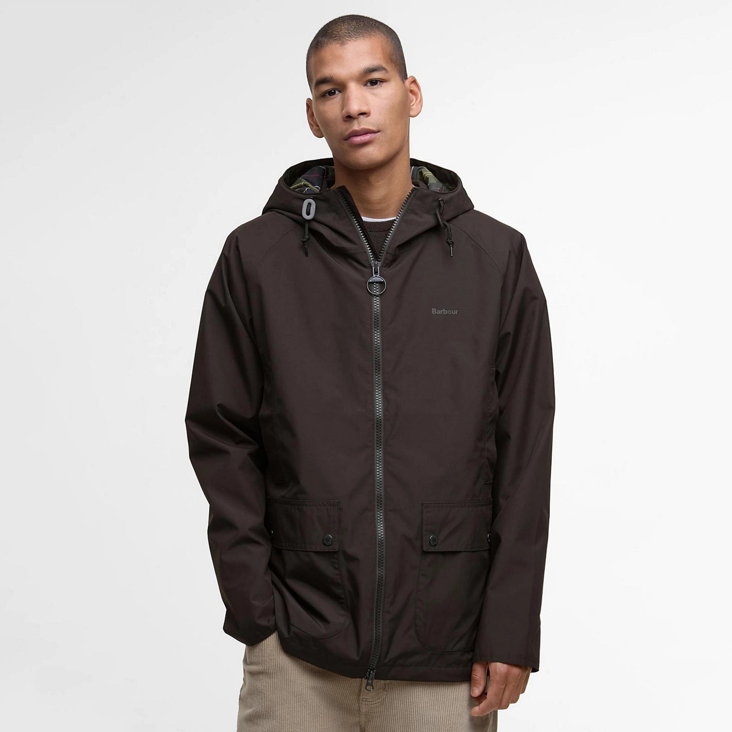 Orvis Barbour® Hooded Domus Waterproof Jacket