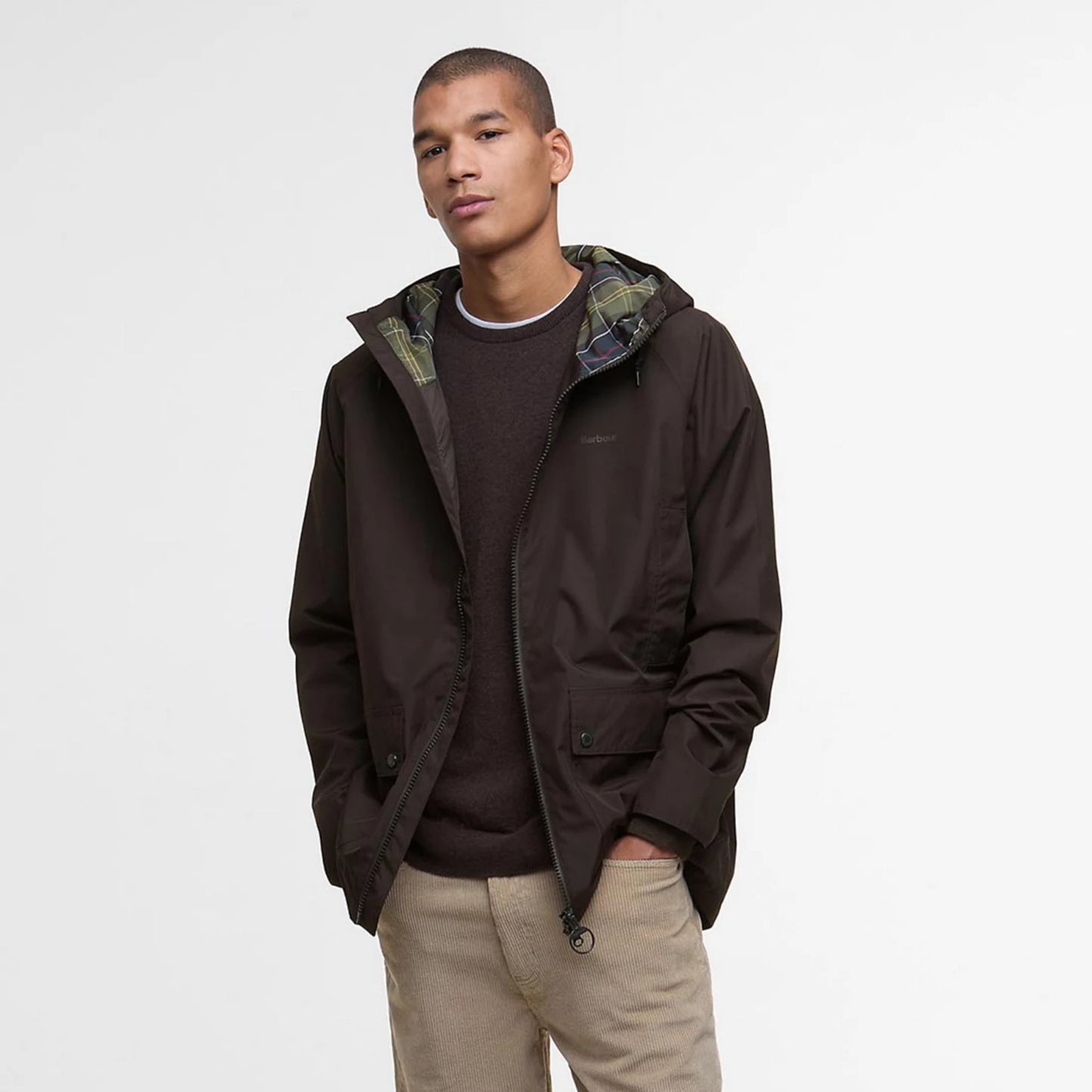 Orvis Barbour® Hooded Domus Waterproof Jacket