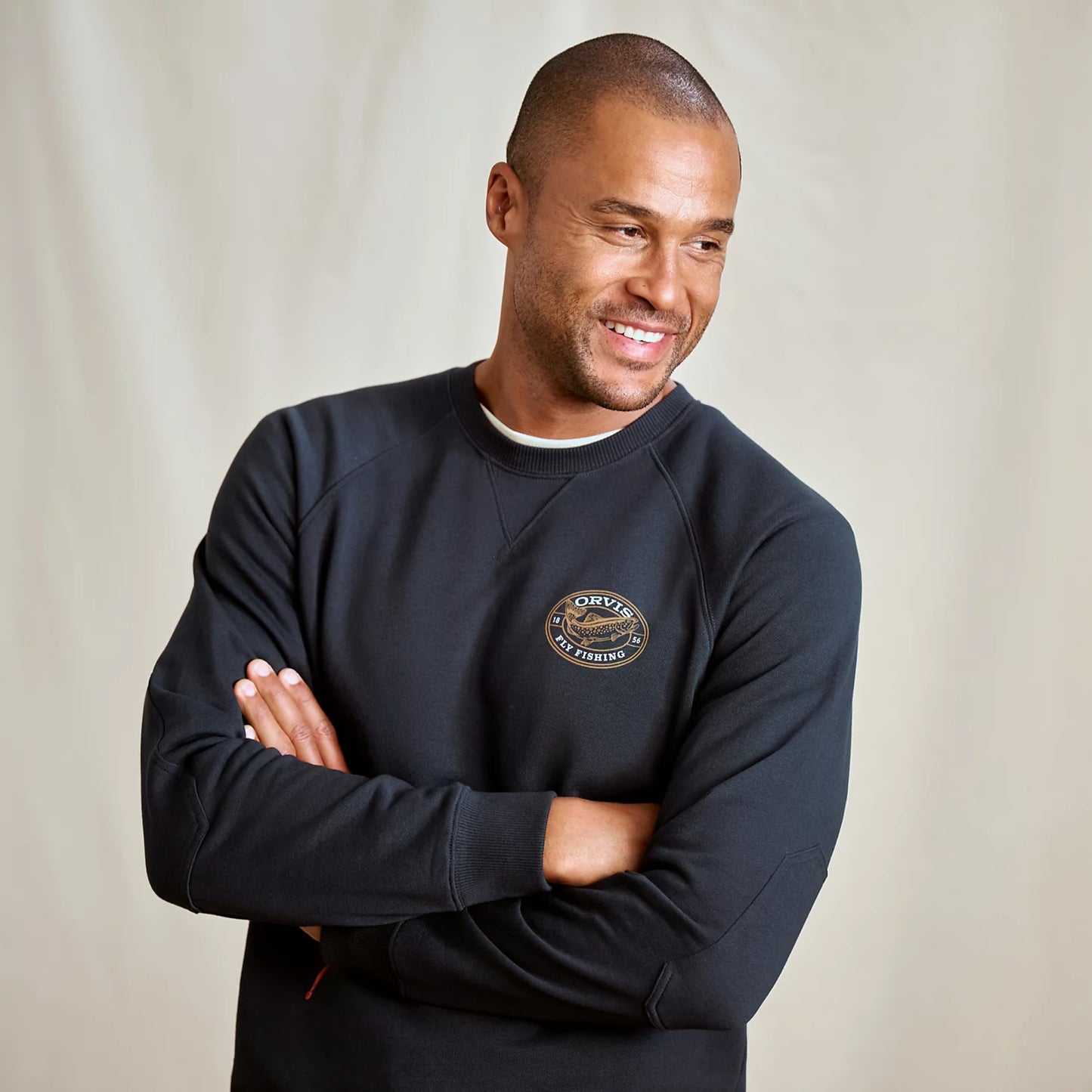 Orvis Men's Campfire Crewneck Sweatshirt