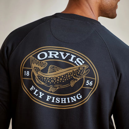 Orvis Men's Campfire Crewneck Sweatshirt