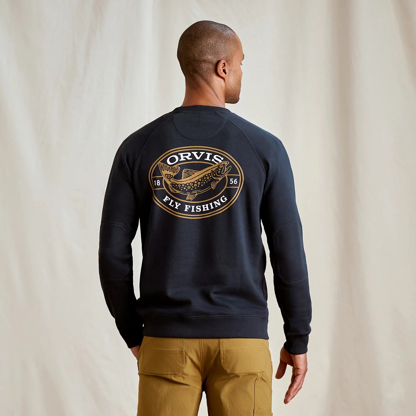 Orvis Men's Campfire Crewneck Sweatshirt