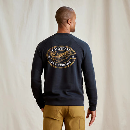 Orvis Men's Campfire Crewneck Sweatshirt