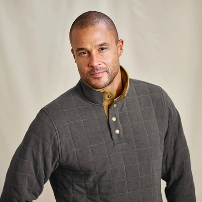 Orvis Men's Battenkill Quilted 1/4-Snap Sweatshirt