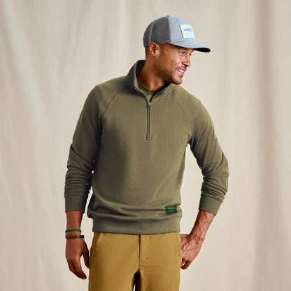 Orvis Men's Campfire 1/4-Zip Sweatshirt