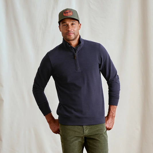 Orvis Men's Snowy River 1/4-Zip Sweatshirt