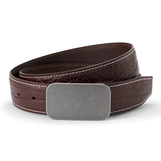 Orvis Antique Nickel Plaque Belt
