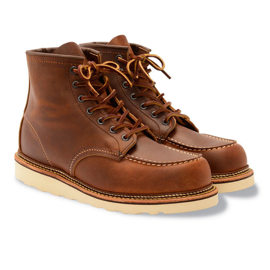 Orvis Red Wing 6" Classic Moc Copper Rough & Tough Boots