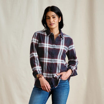 NAVY RAISIN PLAID,XS
