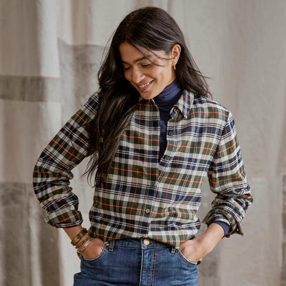 PINE/NAVY PLAID,XS