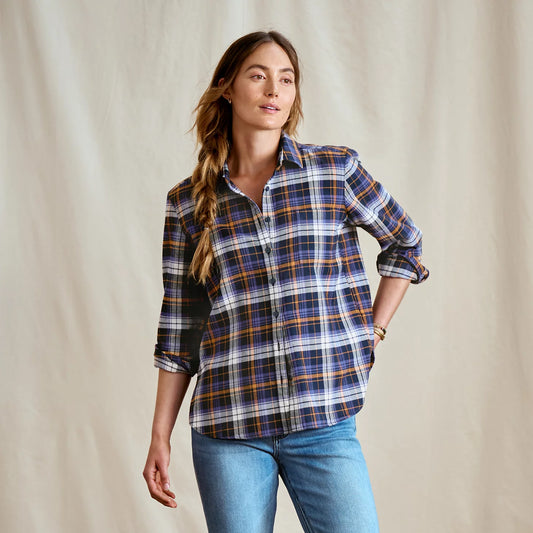 Orvis Perfect Flannel Boyfriend Shirt