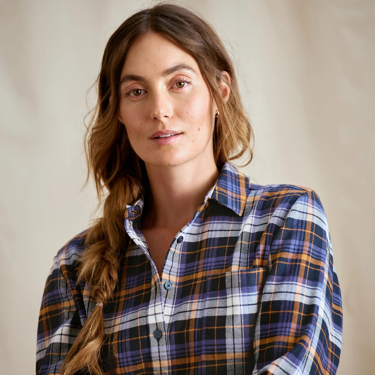 Orvis Perfect Flannel Boyfriend Shirt