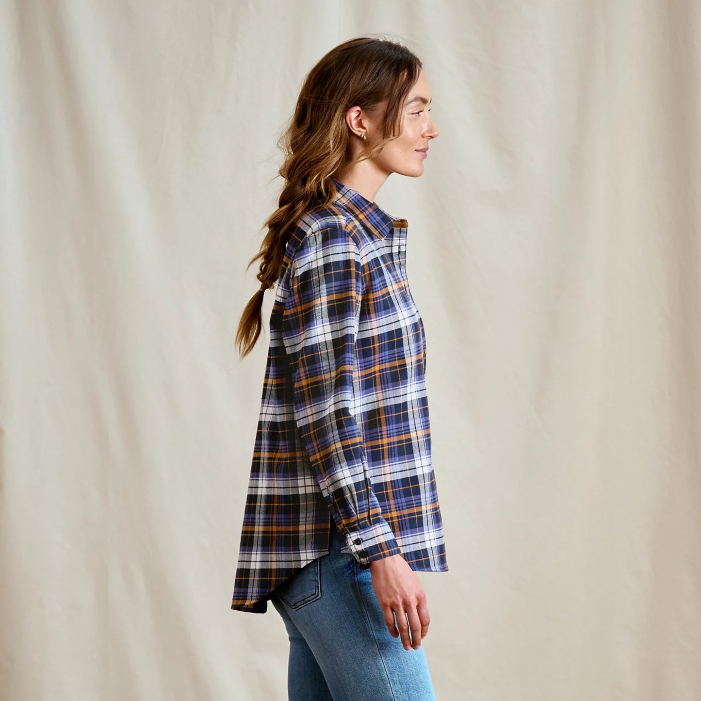 Orvis Perfect Flannel Boyfriend Shirt