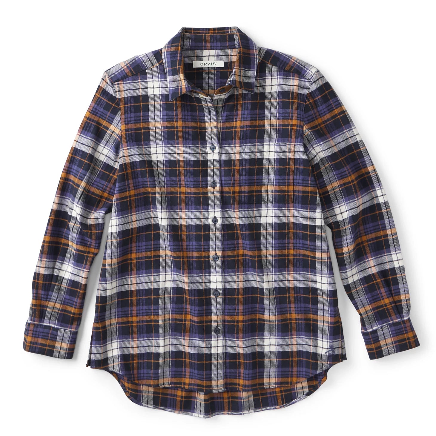 Orvis Perfect Flannel Boyfriend Shirt
