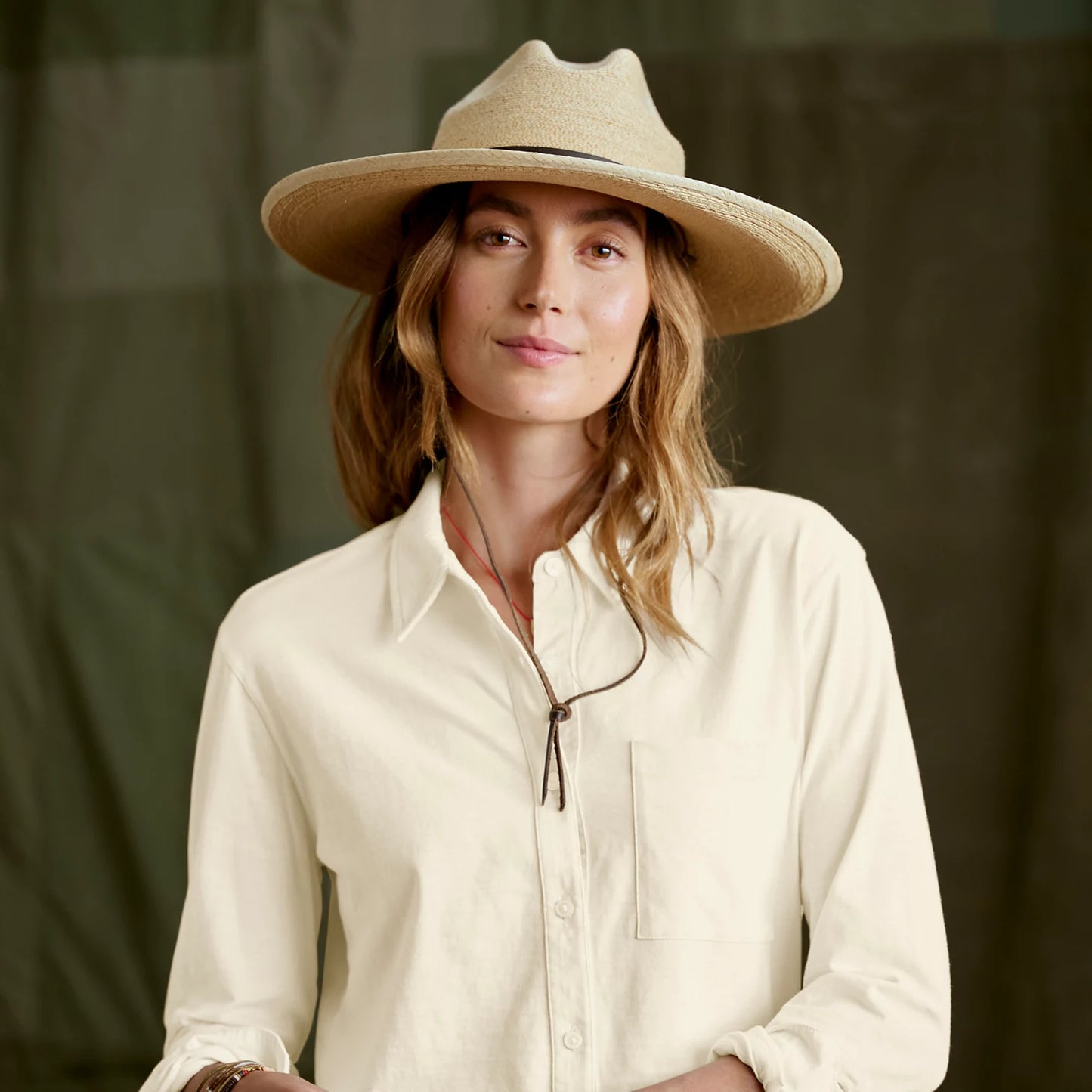 Orvis Women's Bromley Knit Button-Down Long-Sleeve Shirt