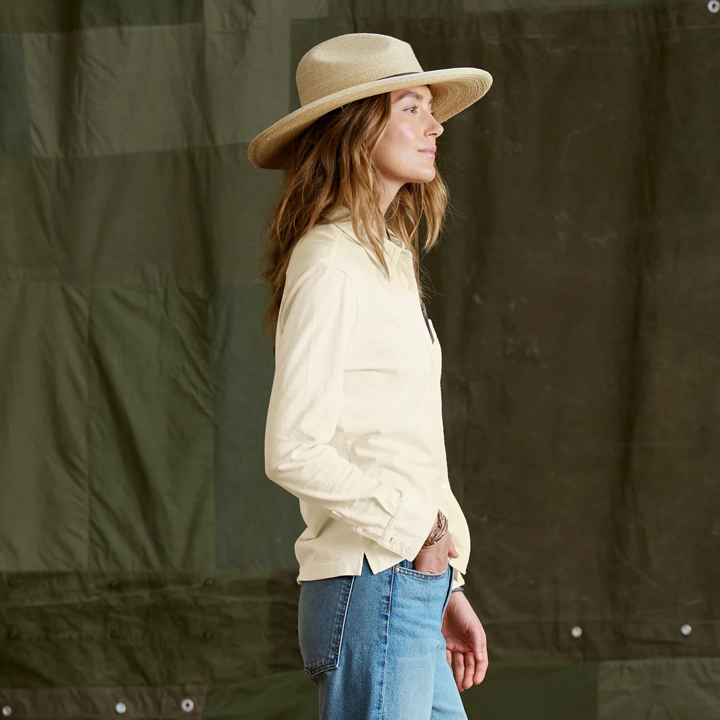 Orvis Women's Bromley Knit Button-Down Long-Sleeve Shirt