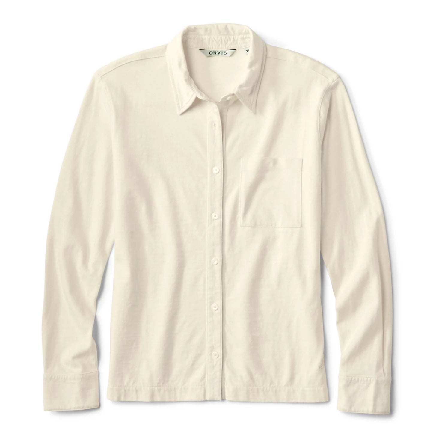 Orvis Women's Bromley Knit Button-Down Long-Sleeve Shirt