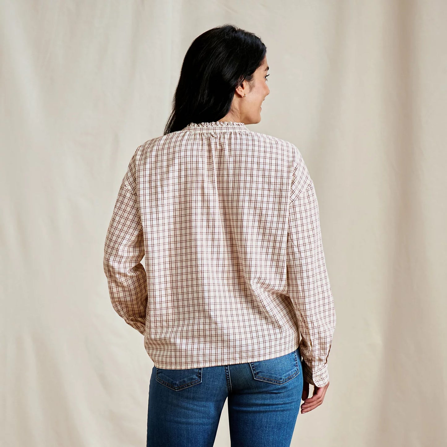 Orvis Women's Sunderland Brushed Twill Long-Sleeve Top