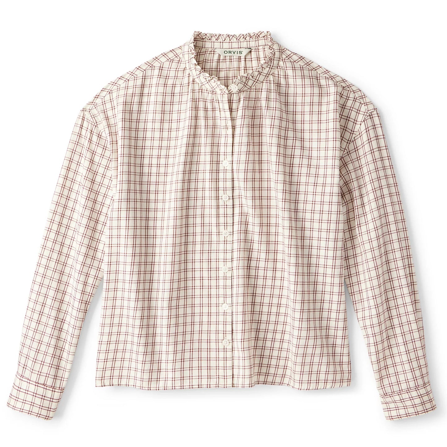 Orvis Women's Sunderland Brushed Twill Long-Sleeve Top