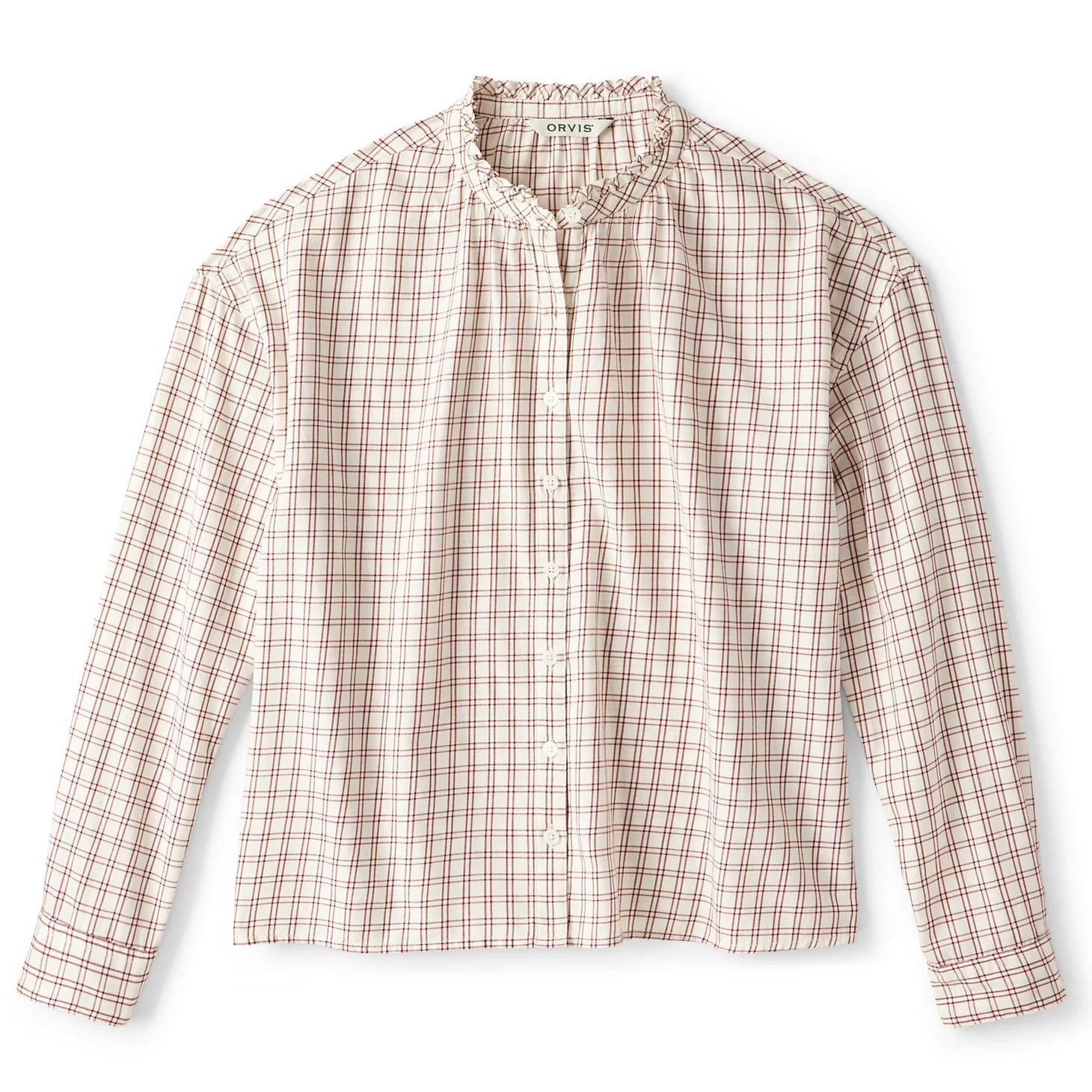 Orvis Women's Sunderland Brushed Twill Long-Sleeve Top