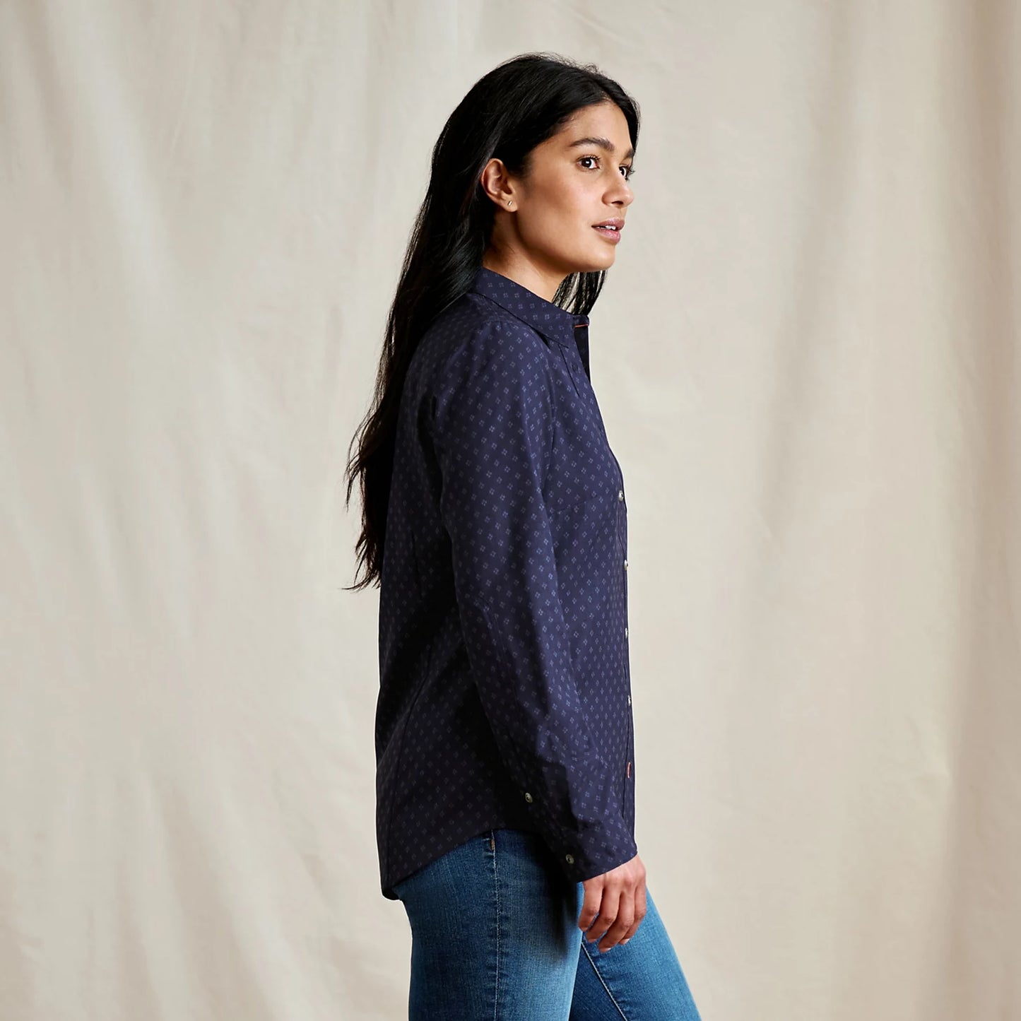 Orvis Women's Tech Chambray Long-Sleeve Work Shirt